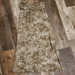 BKE maxi skirt/sleeveless dress